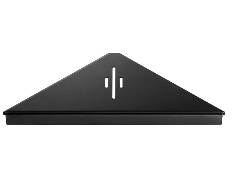 Σπογγοθήκη Επίτοιχη Γωνιακή Μαύρη Ματ Sanco Shower Shelves 0346-M116  