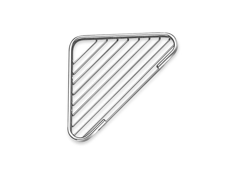 Σπογγοθήκη Γωνιακή Χρωμέ Sanco Shower Baskets 006-A03