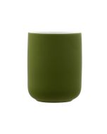 Ποτηροθήκη Μπάνιου Κεραμική Λαδί 7,5xH9,7cm Estia Home Art Olive Series 02-14841