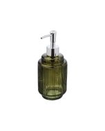 Αντλία Σαπουνιού Γυάλινη Λαδί 380ml Estia Home Art Olive Series 02-14872