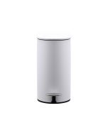 Χαρτοδοχείο Μπάνιου Soft Close Slim 5lt Λευκό Ματ Estia Home Art 02-14575