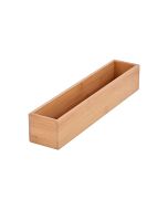 Κουτί Οργάνωσης Συρταριού 8x38x7cm Estia Home Art Bamboo Essentials 03-17576