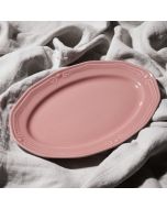 Πιατέλα Οβάλ Πορσελάνινη Ανάγλυφη 36cm Athénée Rose 07-13592