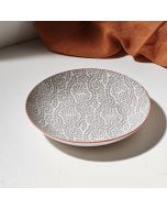 Πιάτο Πορσελάνινο Βαθύ 21cm Estia Home Art Vines 07-21726