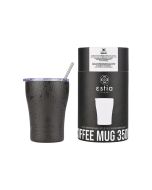 Θερμός Coffee Mug 350ml Estia Home Art Save the Aegean Noir Echo 01-22891