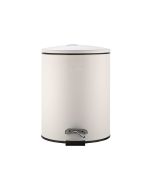 Χαρτοδοχείο Μπάνιου Λευκό 5lt Soft Close Λευκό Estia Home Art Classic White Mat  02-3746