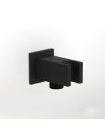 Παροχή Νερού με Στήριγμα Τηλεφώνου Eurorama Black Matt  C20141-400