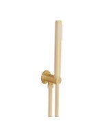 Παροχή Νερού με Στήριγμα Τηλεφώνου AISI316 Inox PVD Brushed Gold  N10131-211