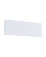Φωτιστικό Τοίχου Αλουμίνιο Λευκό L25,5xH8cm LED 3000K 640lm Eglo Climene 39265