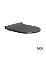 Κάλυμμα Λεκάνης Norm, Pura, Kube, Super Slim Soft Close GSI Ardesia  MS86SC-401