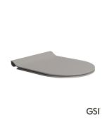 Κάλυμμα Λεκάνης Norm, Pura, Kube, Super Slim Soft Close GSI Tortora  MS86SC-440