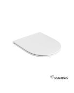 Κάλυμμα Λεκάνης MOON 5520 Slim Soft Close Scarabeo Pearl (White Matt)  5535BS-301
