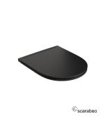 Κάλυμμα Λεκάνης MOON 5520 Slim Soft Close Scarabeo Ardesia (Black Matt)  5535BS-401