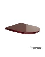 Κάλυμμα Λεκάνης GLAM 5201 Slim Soft Close Scarabeo Cherry Glossy  5535BS-830
