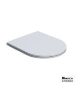Κάλυμμα Λεκάνης LENTA 3803 Slim soft close Bianco Ceramica White  MS33C-300
