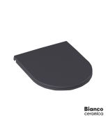 Κάλυμμα Λεκάνης LENTA Slim soft close Bianco Ceramica Antracite Matt  MS38C-421