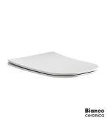 Κάλυμμα Λεκάνης DL110 DL120 Slim Soft Close, Bianco Ceramica White  9500SC-300