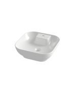 Νιπτήρας Επικαθήμενος 42X42X15,2cm Olympia Trend Square 01 60130