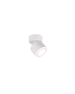 Σποτ Μονόφωτο Λευκό Ματ 8xH10cm Led 5w 3000K 450lm Trio Lighting Taurus 652910131
