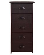 Έπιπλο Δερμάτινο 45x38x95cm 5 Συρτάρια Etoile BB-584