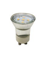 LED SMD GU10 MINI 3W 6000K 230V AC 280LM RA80 30000H 120° GLASS ACA GU1028353CW