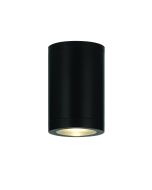 GU10  ROUND CEILING LUMINAIRE 230V AC MATT BLACK IP65 GU10 MAX.7W ACA SL7033B