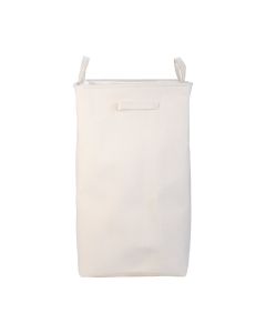 Καλάθι Απλύτων με Χερούλια & Κορδόνι Estia Home Art Ivory 02-18764