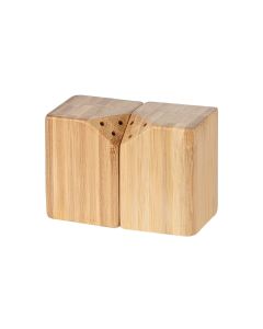 Δοχείο για Αλάτι & Πιπέρι Σετ 2τμχ.με Μαγνήτη Home Art Bamboo Essentials 01-19730