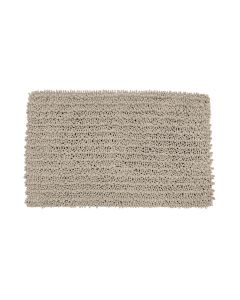 Ταπέτο Μπάνιου 80x50cm Πολυεστέρα Taupe Estia Home Shaggy 02-20750