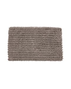 Ταπέτο Μπάνιου 80x50cm Πολυεστέρα Καφέ Estia Home Shaggy 02-20767