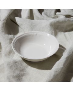 Μπωλ 16,5cm Πορσελάνινο Ανάγλυφο Estia Home Art Athénée White 07-13509
