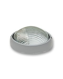 Χελώνα Αλουμινίου Επιτοίχια IP54 L21xW14,2xH10cm 1xE27 Γκρι Οβάλ WLC 2032 SL ARlight 0144067