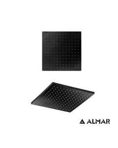 Κεφαλή Ντουζ Emotion 30x30 ABS, Almar Black Matt  E044043-400