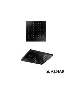 Κεφαλή Ντουζ Emotion 20x20, Almar Black Matt  E044077-400