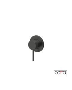 Μίκτης Εντοιχισμού 1 Εξόδου Cosmo PVD Black Brushed Inox 316L  6150-411