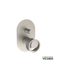 Μίκτης Εντοιχισμού 2 Εξόδων Halo Vicario Inox  515050D-110