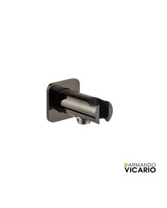 Παροχή Νερού με Στήριγμα Τηλεφώνου Vicario Black Chrome  900021-405