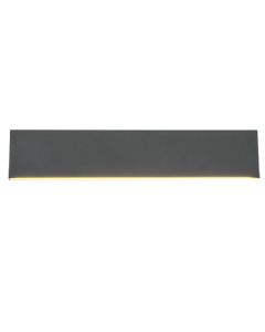 Φωτιστικό Τοίχου Ανθρακί 47xH8cm LED 2x9w 3000K 2x900lm Switch Dimmer Trio Lighting Concha 225174742