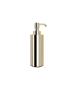 Ντισπένσερ Μεταλλικό Επικαθήμενο 220ml W60xD60xH190mm Light Gold Gloss PVD Verdi 3012052