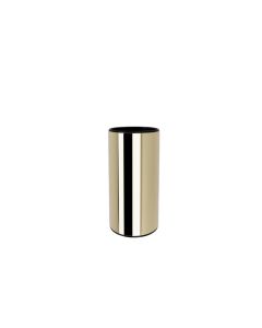 Ποτηροθήκη Μεταλλική Επικαθήμενη W60xD75xH120mm Light Gold Gloss PVD Verdi 3012552
