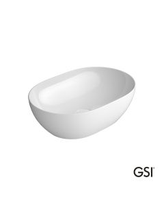 Νιπτήρας Πορσελάνης Pura 50x35 GSI White  8860-300