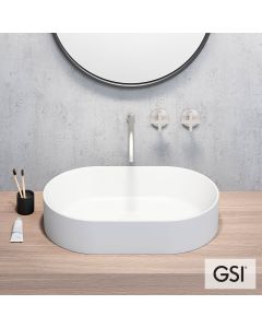 Νιπτήρας Πορσελάνης Kube-X 60x37GSI White  9458-300