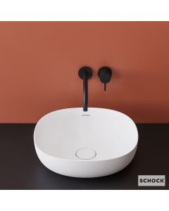 Νιπτήρας SLIGHT 39x39 Marmorin by Schock White Matt  68502-301