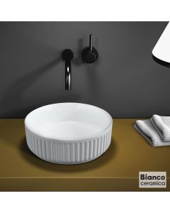 Νιπτήρας Πορσελάνης ETNA-S  Φ36 Bianco Ceramica White  33136-300
