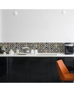Green Tiles μπορντούρα προστασίας τοίχων κουζίνας 67113 Ango