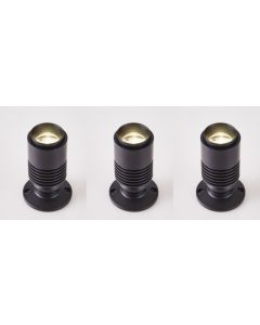 Σποτ Οροφής IP65 Μαύρο Ματ Movable & Zoomable SE-SPL-CMJ-BL-3K LED 3 LIGHT 3x2w  3000K Homelighting  Joint 77-9258*3