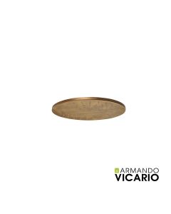 Κεφαλή Ντουζ Φ30 χωρίς μπράτσο Φ25, Vicario Antique Brass  800597-221