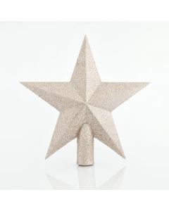 ΚΟΡΥΦΗ ΔΕΝΤΡΟΥ ΑΣΤΕΡΙ, ΣΑΜΠΑΝΙ GLITTER, ΠΛΑΣΤΙΚΗ, 20cm 600-42672