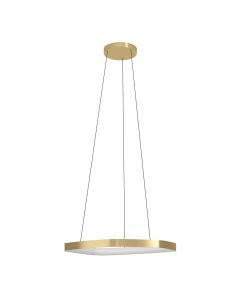 Κρεμαστό Φωτιστικό 58cm LED 3000K 3000lm Χρυσό Eglo Vallerosa 900917