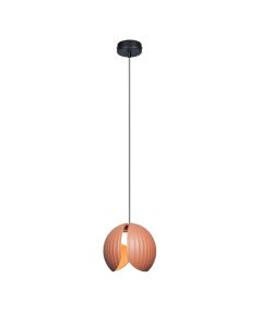 Κρεμαστό Γύψινο Φωτιστικό 20xH200cm Led 8w 3000K 244lm Απόχρωση Άργιλου Sun Light ROSA-CL
